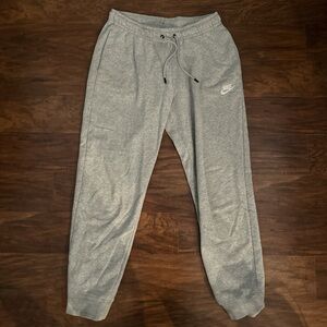 Nike Grey Fleece Jogger Pants